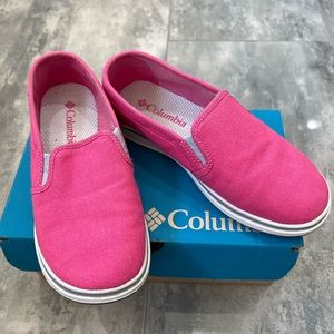 Colombia Pink slip-on shoes size 5.5